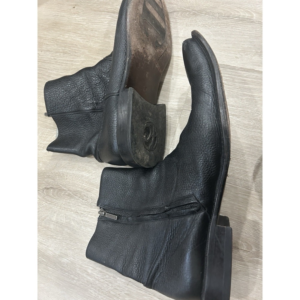 Franco Cuadra A39914 Men's size 12 Bovine Deer Leather Ankle Boots With Zipper